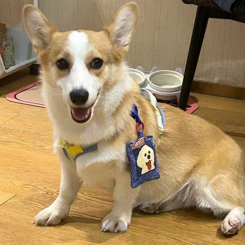 Trendy Cool Denim Patch Herbal Pet Sachet