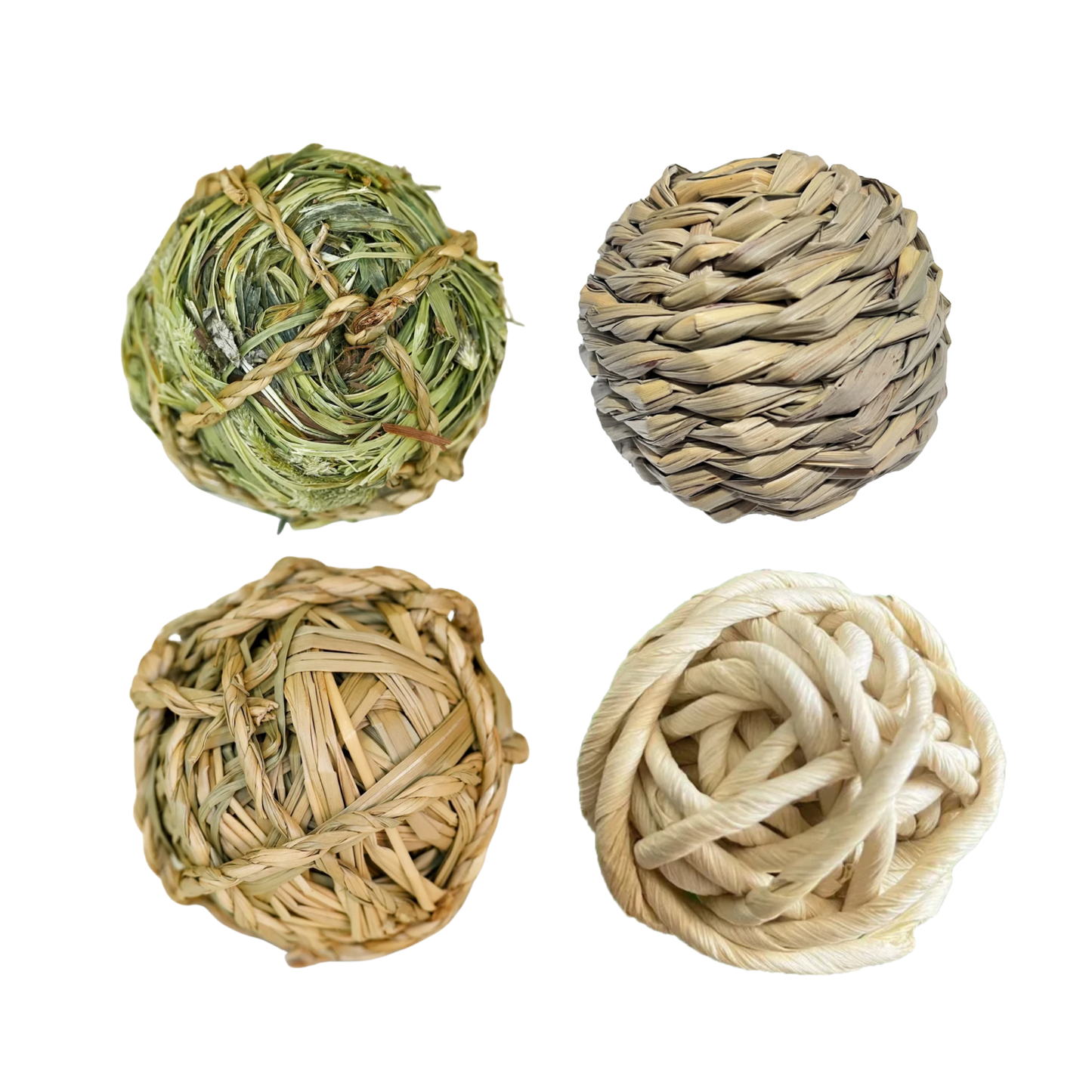 Sniff & Chew Joy Grass Balls-4-Pack Variety