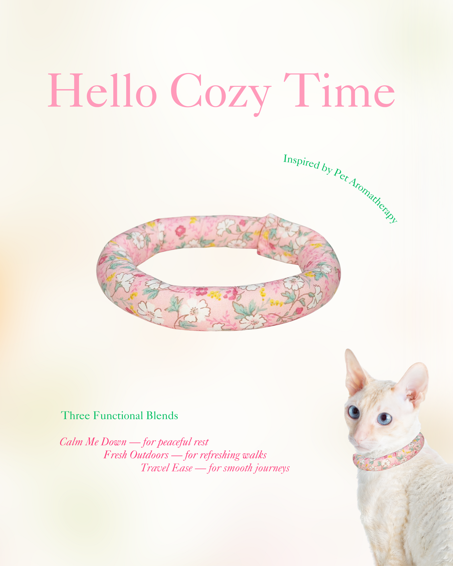 Spring Meadow Herbal Pet Collar