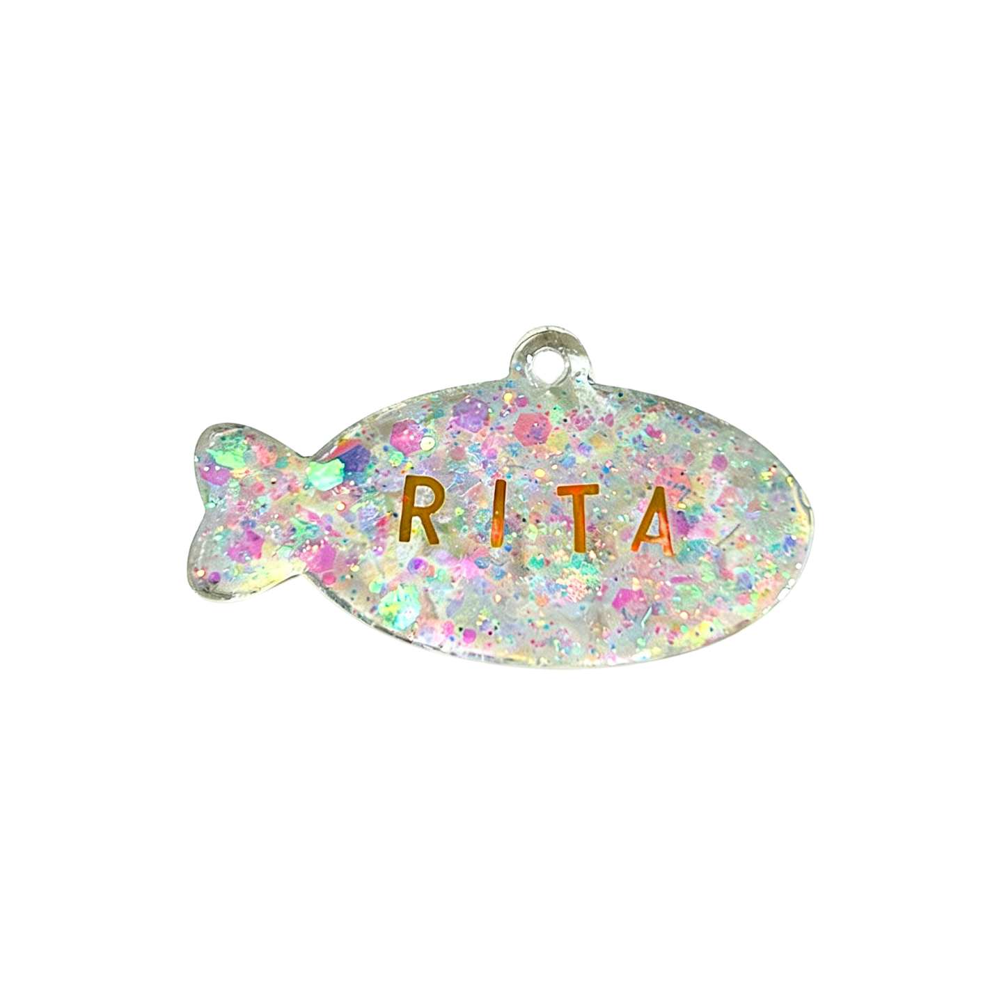 Personalized Fish-Shaped Pet ID Tag