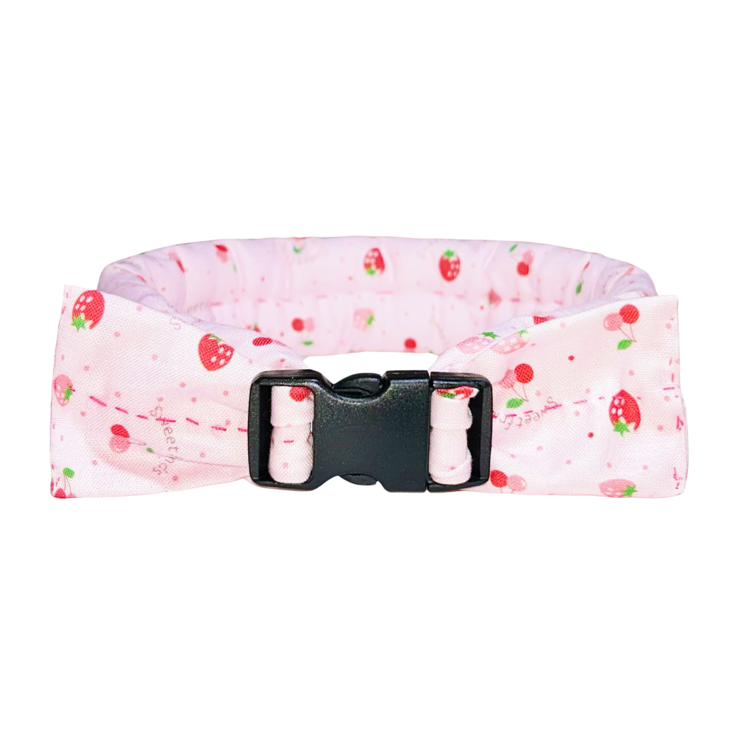 Strawberry Soft Pink Herbal Pet Collar