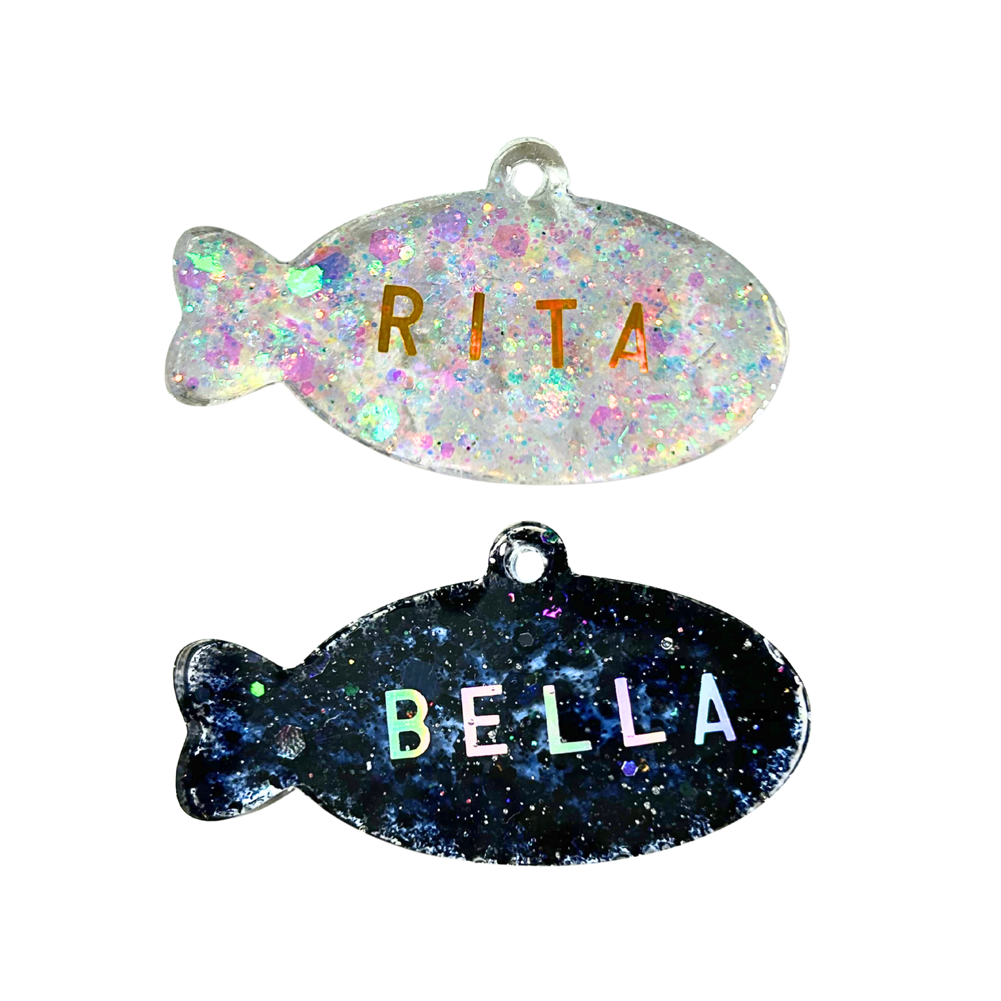 Personalized Fish-Shaped Pet ID Tag